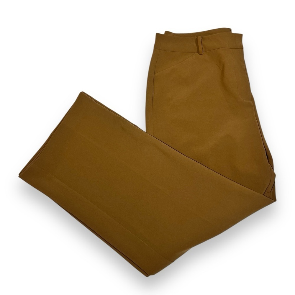 Chico’s Women’s Wide Leg Pants Camel Size 2.5 (14)